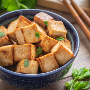 Vegan Air Fryer: Two Recipes! Air Fried Soy Curls + Air Fried Tofu